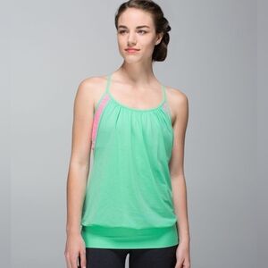 Lululemon No Limits Tank Opal/We Are From Space